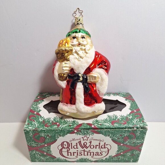 Old World Christmas Other - Ghost of Christmas Present Carol Old World Blown Glass Ornament With Box
